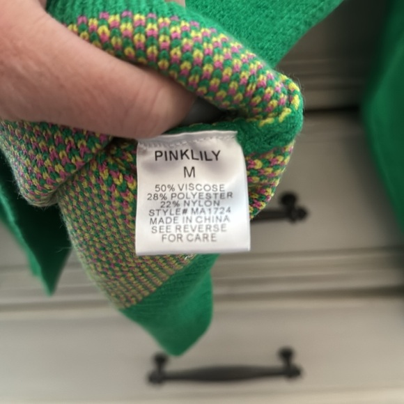NWOT Pink Lily Sweater - Picture 5 of 5